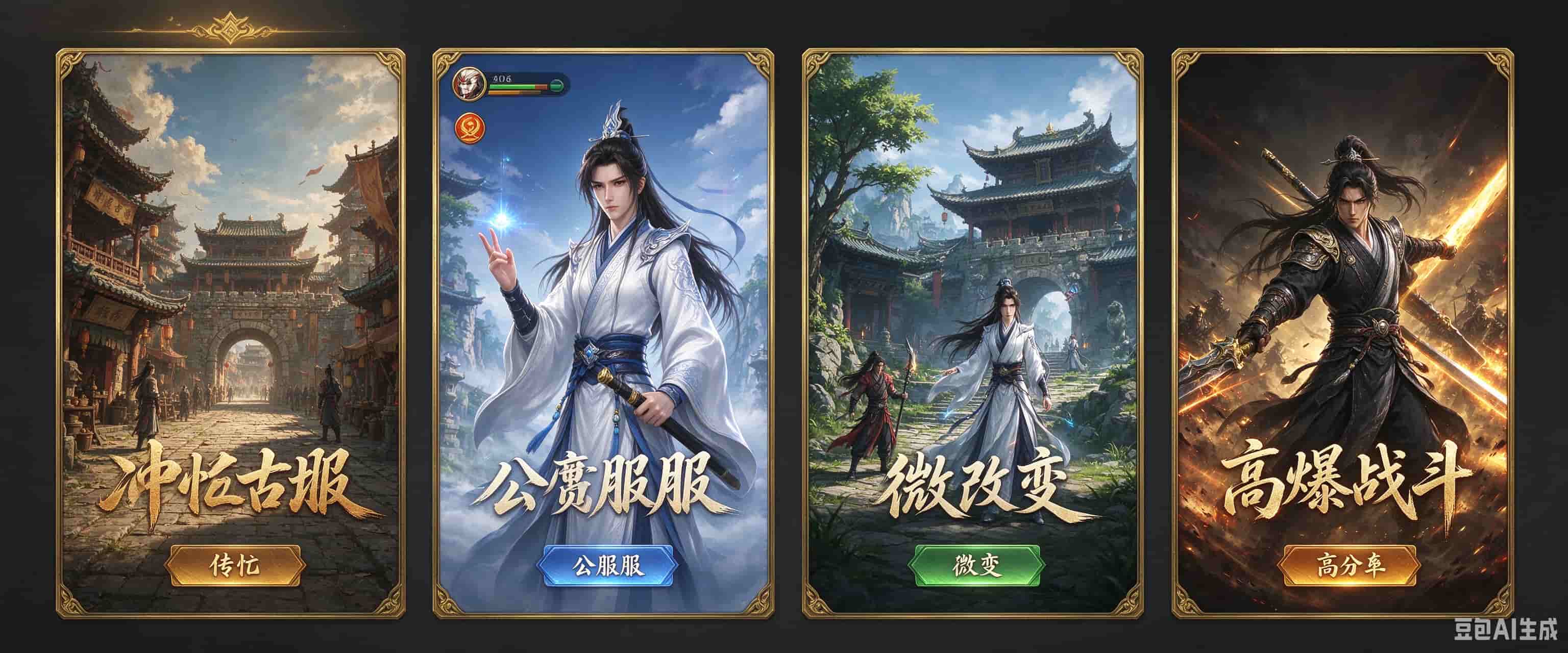 超变天龙八部私服版本介绍